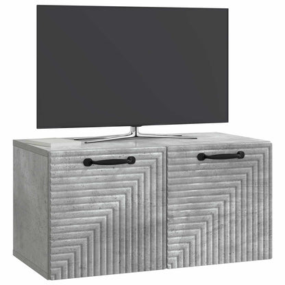 Mobile Porta TV da Muro Grigio Cemento 59,5 x 31 x 30 cm
