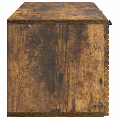Mobile Porta TV da Muro Rovere Fumo 59,5 x 31 x 30 cm | homemem39