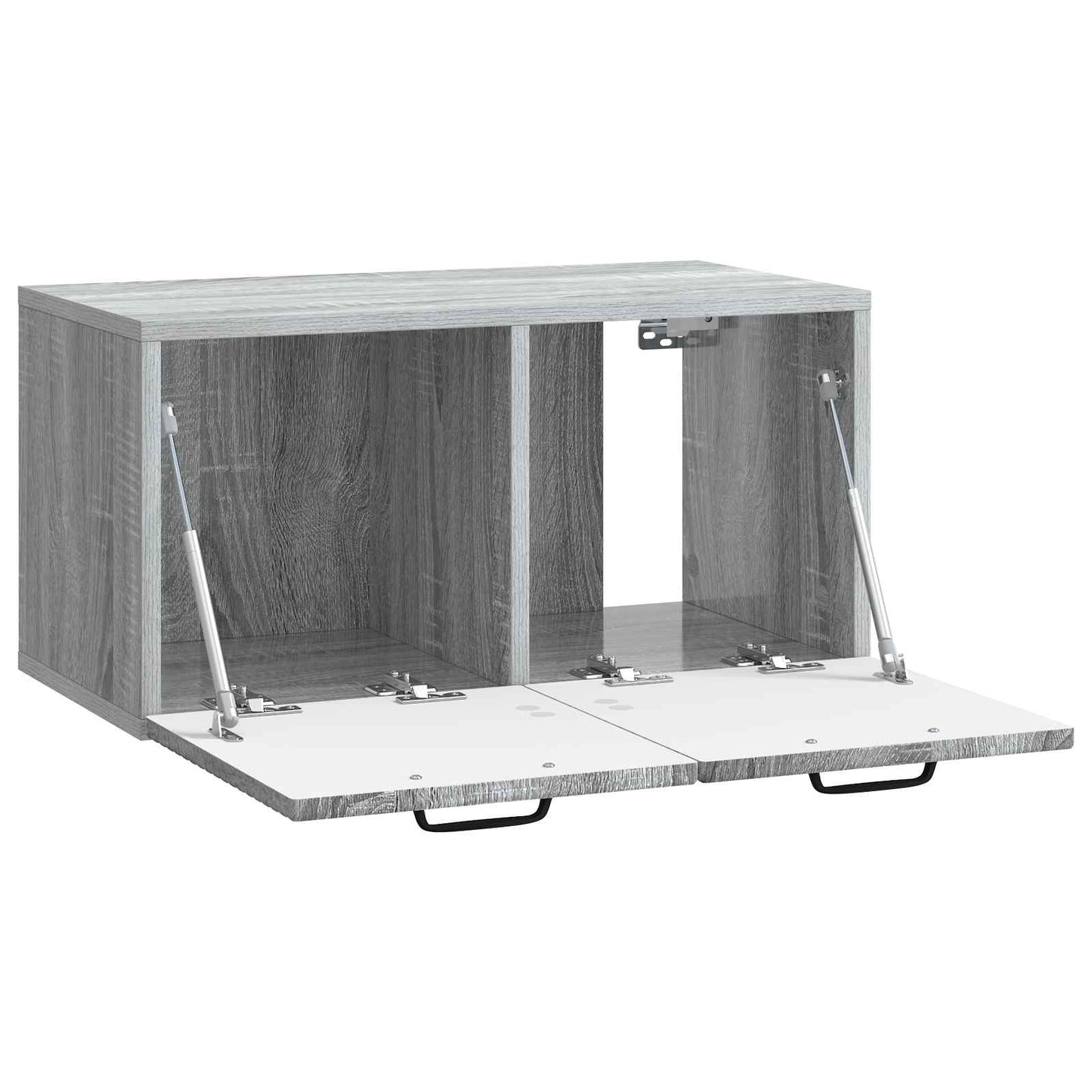Mobile Porta TV da Muro Grigio Sonoma 59,5 x 31 x 30 cm