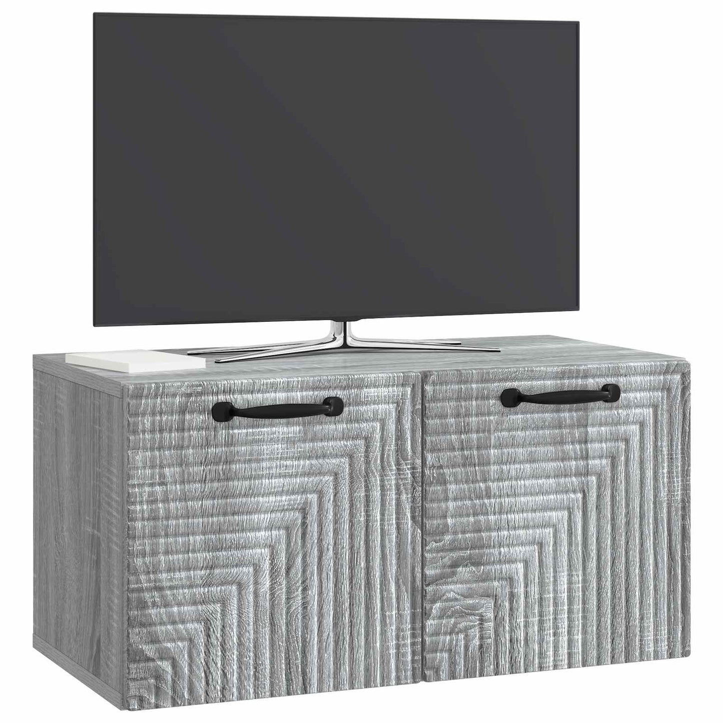 Mobile Porta TV da Muro Grigio Sonoma 59,5 x 31 x 30 cm