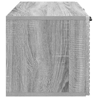 Mobile Porta TV da Muro Grigio Sonoma 59,5 x 31 x 30 cm