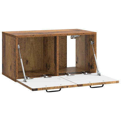 Mobile Porta TV da Muro Legno antico 59,5 x 31 x 30 cm | homemem39