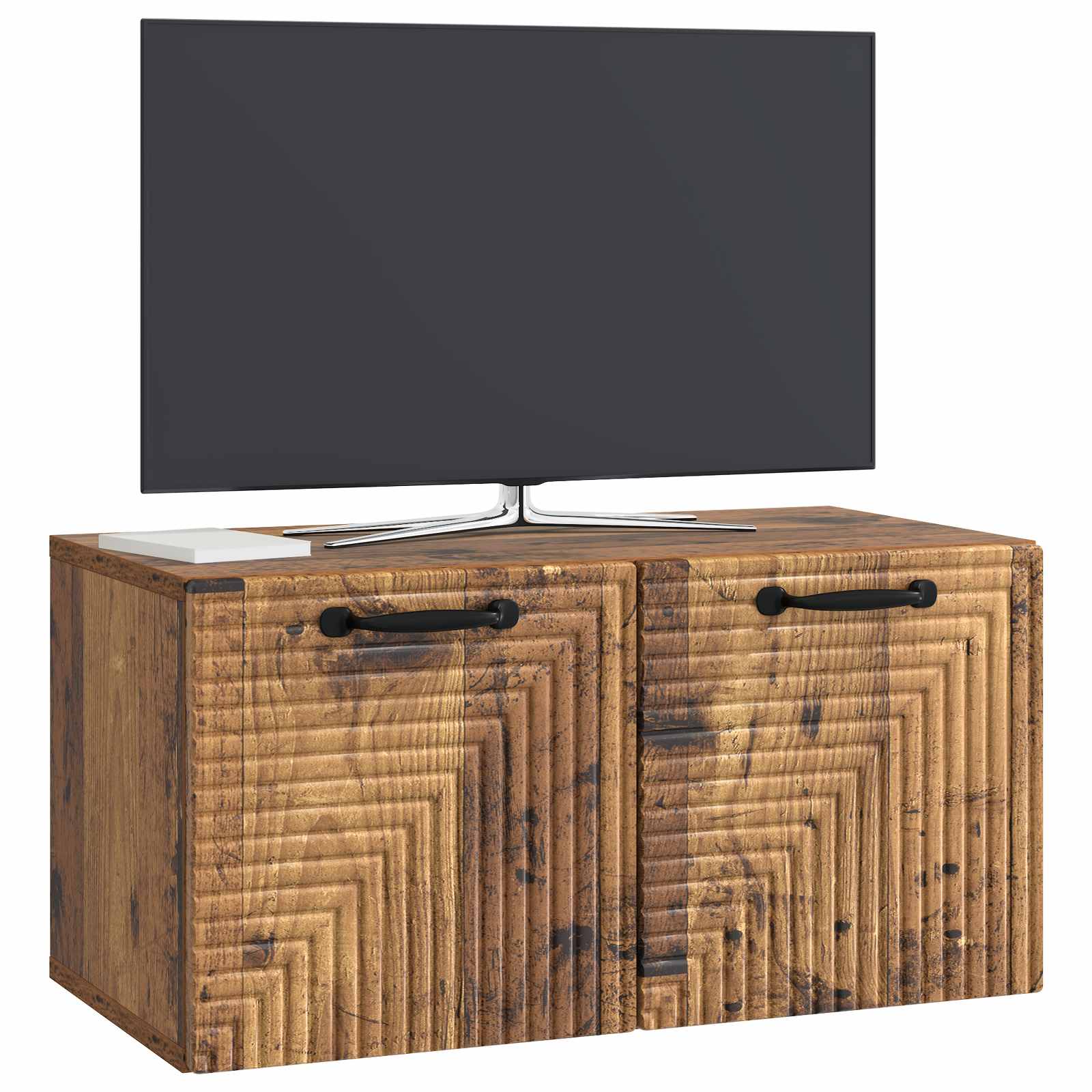 Mobile Porta TV da Muro Legno antico 59,5 x 31 x 30 cm | homemem39
