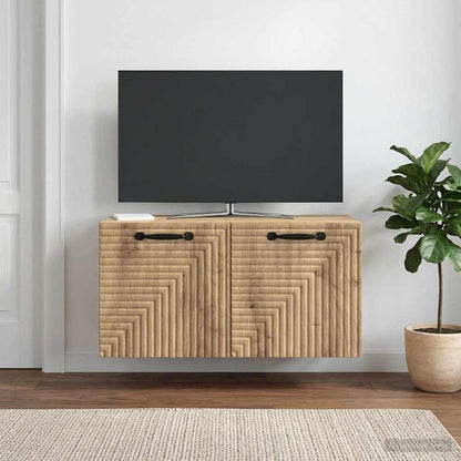 Mobile Porta TV da Muro 59,5 x 31 x 30 cm Rovere Artigianale