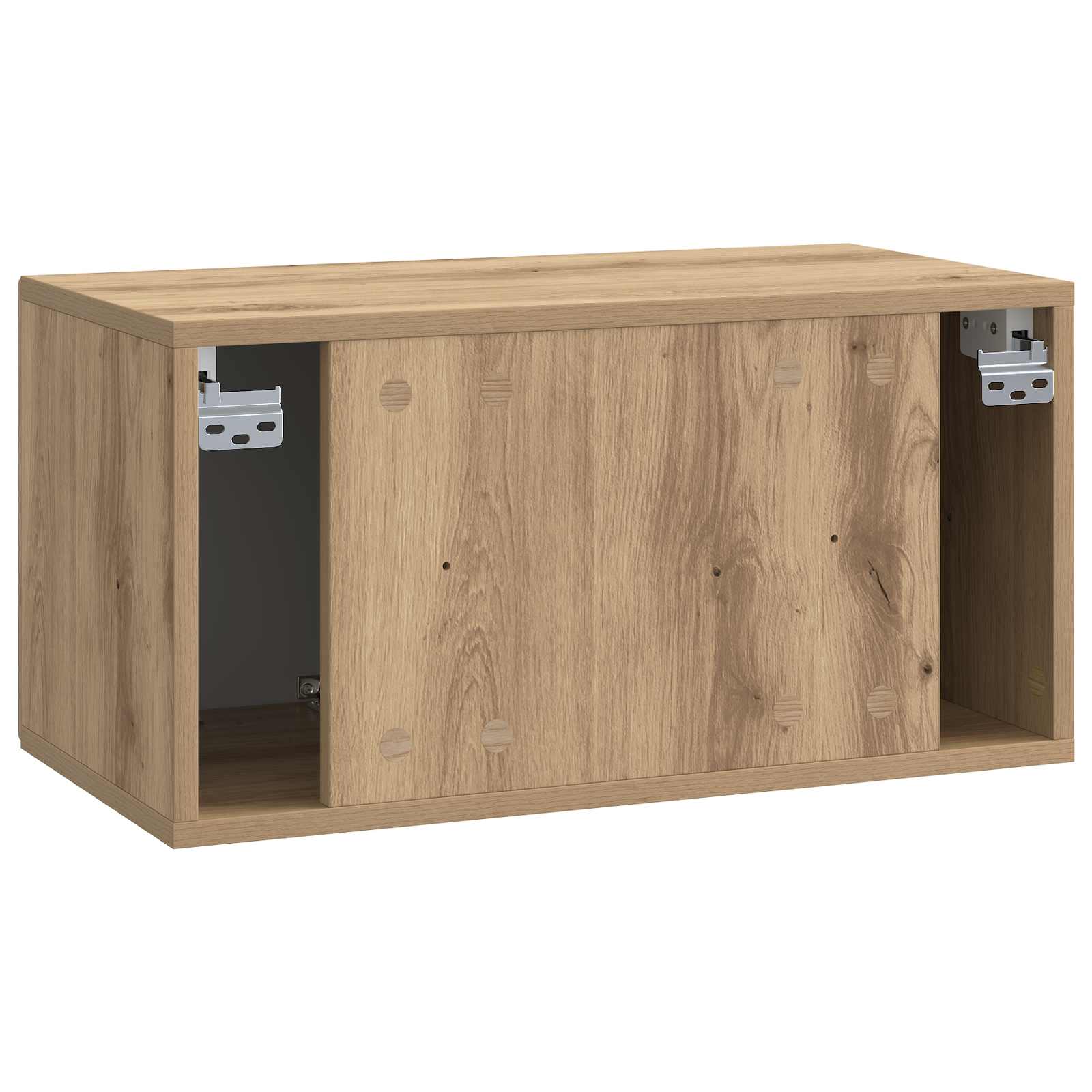 Mobile Porta TV da Muro Rovere Artigianale 59,5 x 31 x 30 cm | homemem39