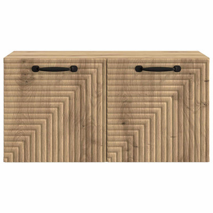 Mobile Porta TV da Muro Rovere Artigianale 59,5 x 31 x 30 cm | homemem39