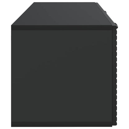 Mobile Porta TV da Muro Nero 78,5 x 31 x 30 cm | homemem39