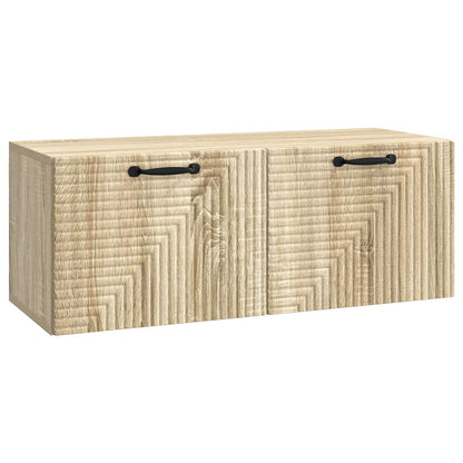 Mobile Porta TV da Muro Rovere Sonoma 78,5 x 31 x 30 cm
