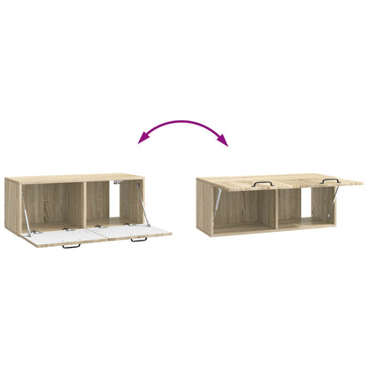 Mobile Porta TV da Muro Rovere Sonoma 78,5 x 31 x 30 cm | homemem39