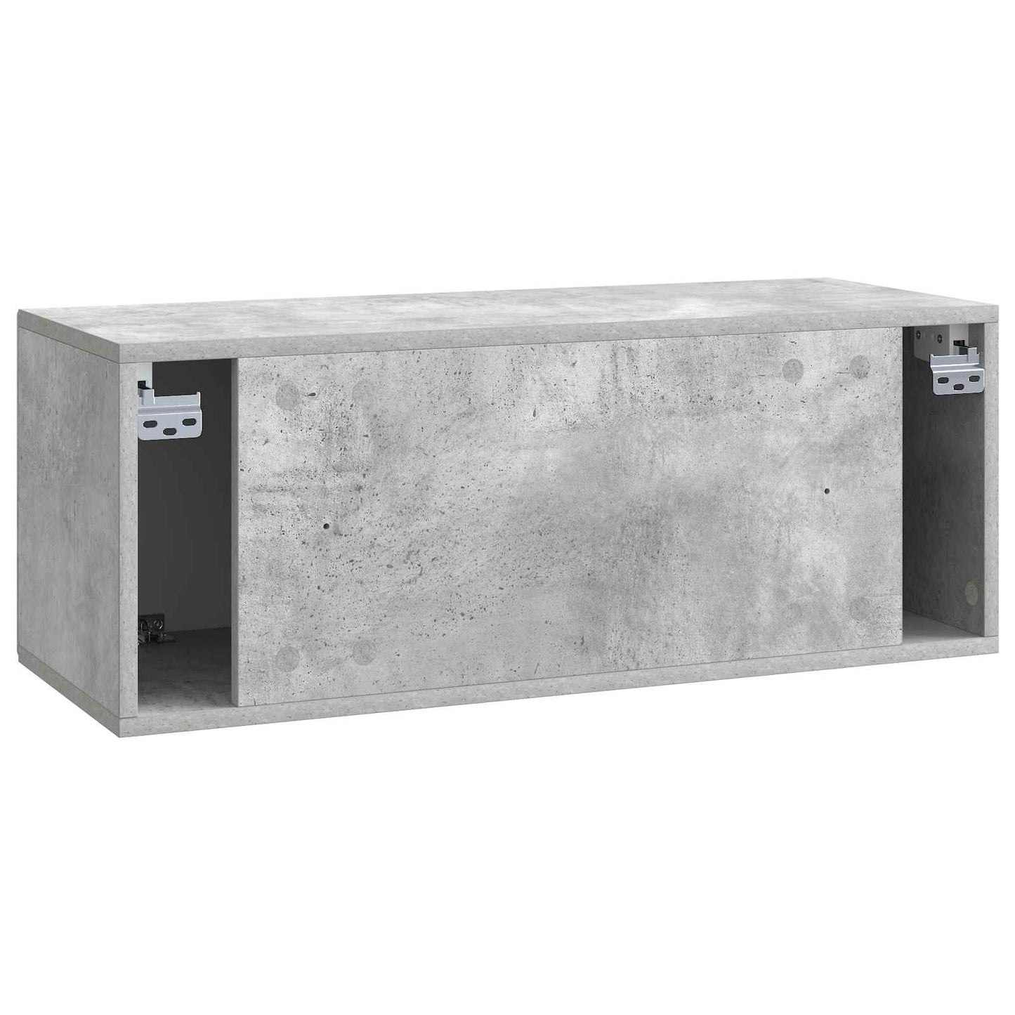 Mobile Porta TV da Muro Grigio Cemento 78,5 x 31 x 30 cm | homemem39