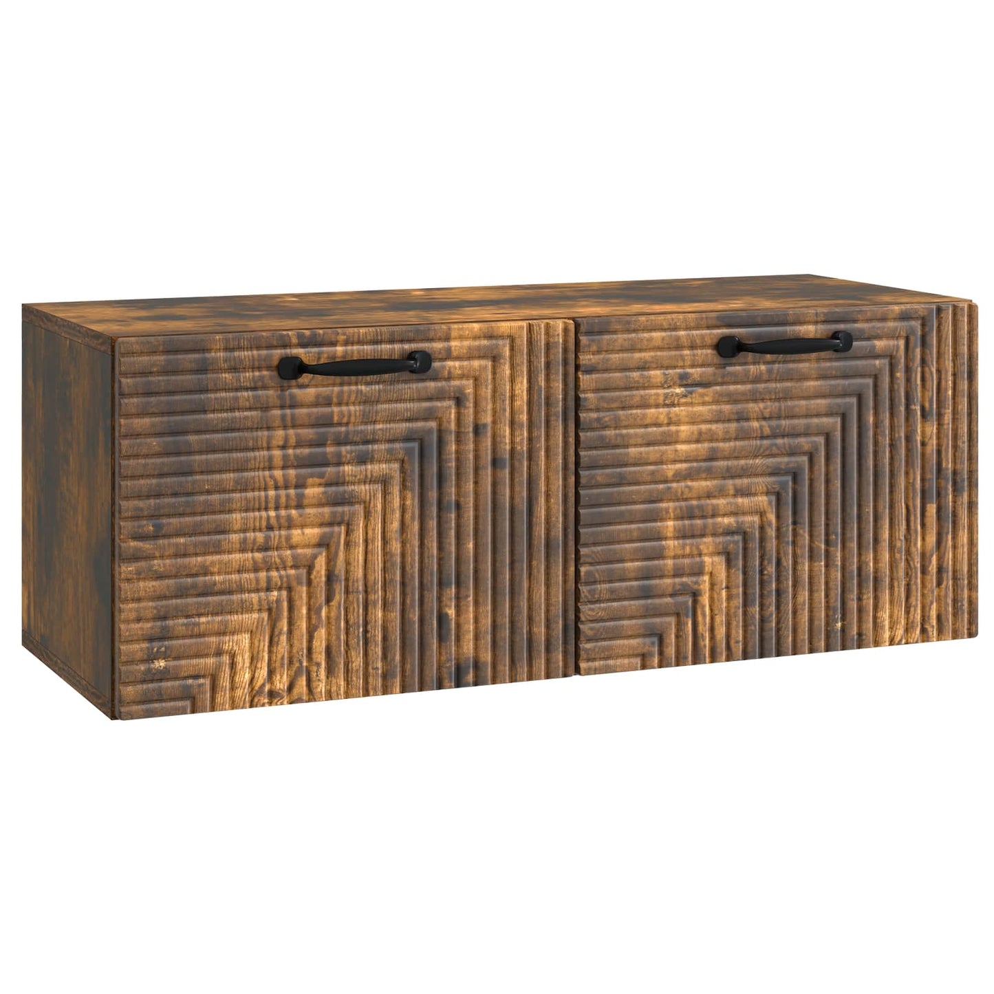 Mobile Porta TV da Muro Rovere Fumo 78,5 x 31 x 30 cm