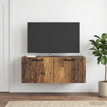 Mobile Porta TV da Muro Legno antico 78,5 x 31 x 30 cm