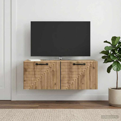 Mobile Porta TV da Muro 78,5 x 31 x 30 cm Rovere Artigianale