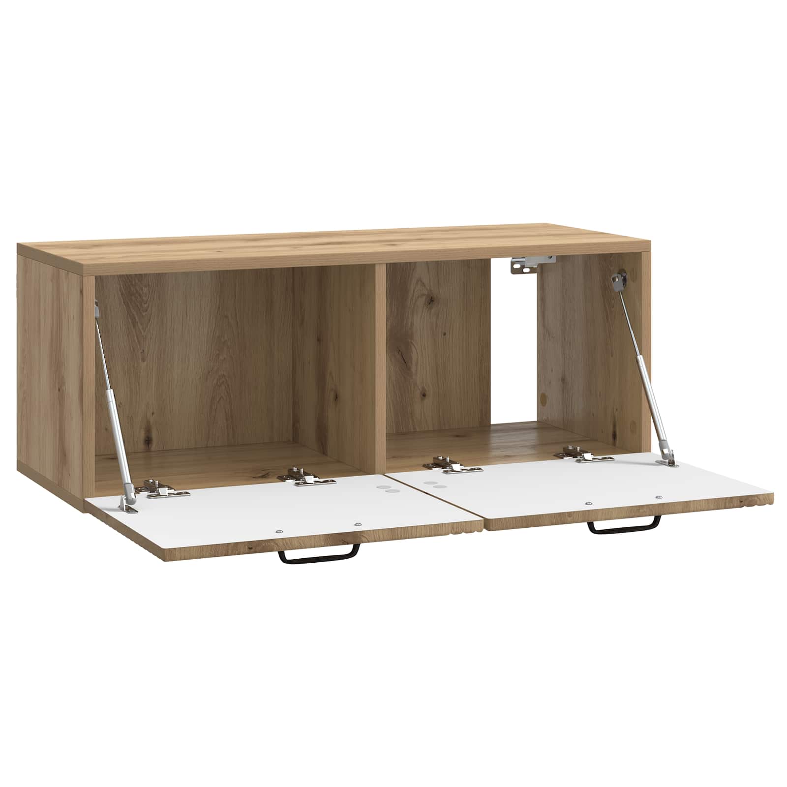 Mobile Porta TV da Muro Rovere Artigianale 78,5 x 31 x 30 cm | homemem39