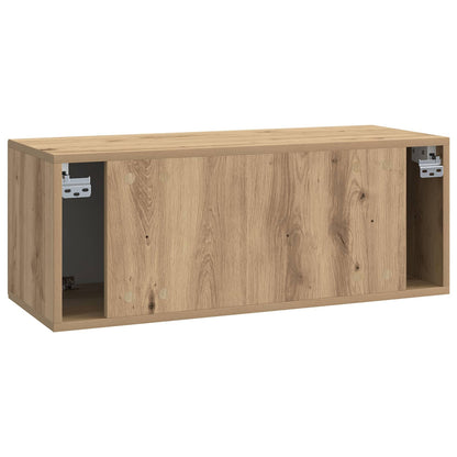 Mobile Porta TV da Muro 78,5 x 31 x 30 cm Rovere Artigianale