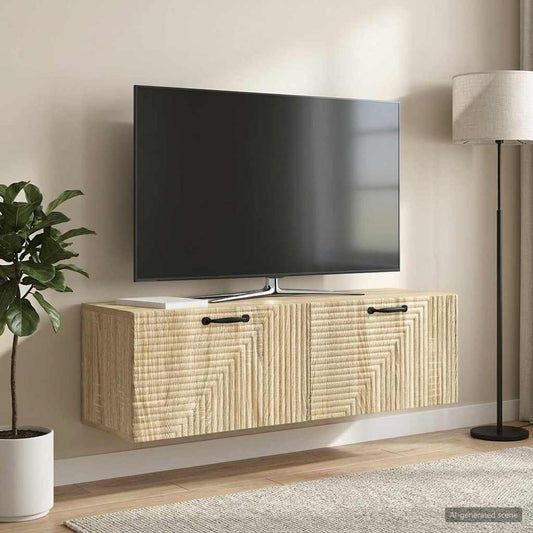 Mobile Porta TV da Muro Rovere Sonoma 98 x 31 x 30 cm