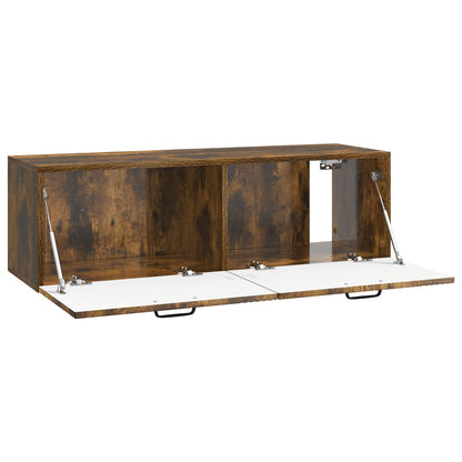 Mobile Porta TV da Muro Rovere Fumo 98 x 31 x 30 cm | homemem39