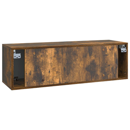 Mobile Porta TV da Muro Rovere Fumo 98 x 31 x 30 cm | homemem39