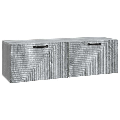 Mobile Porta TV da Muro Grigio Sonoma 98 x 31 x 30 cm | homemem39