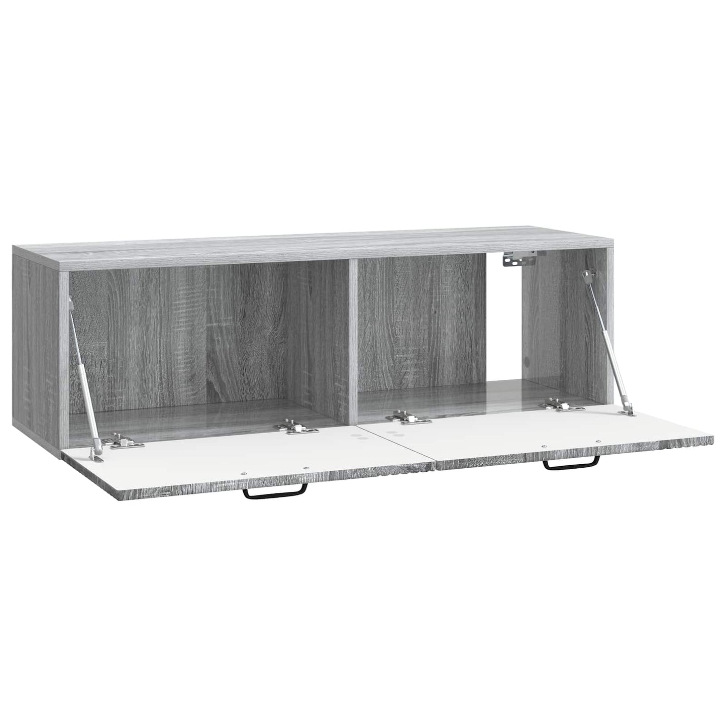 Mobile Porta TV da Muro Grigio Sonoma 98 x 31 x 30 cm