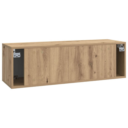Mobile Porta TV da Muro Rovere Artigianale 98 x 31 x 30 cm | homemem39