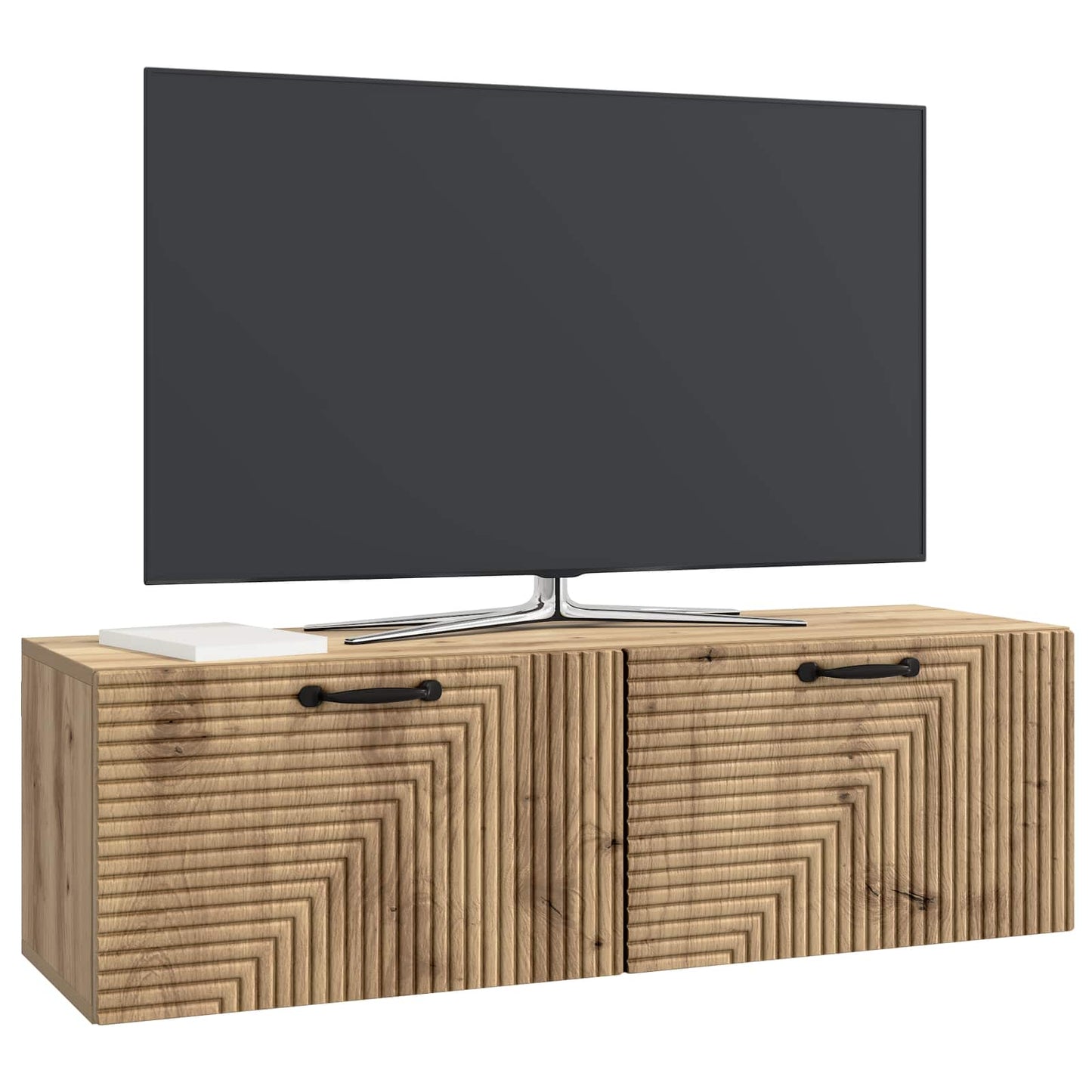 Mobile Porta TV da Muro 98 x 31 x 30 cm Rovere Artigianale