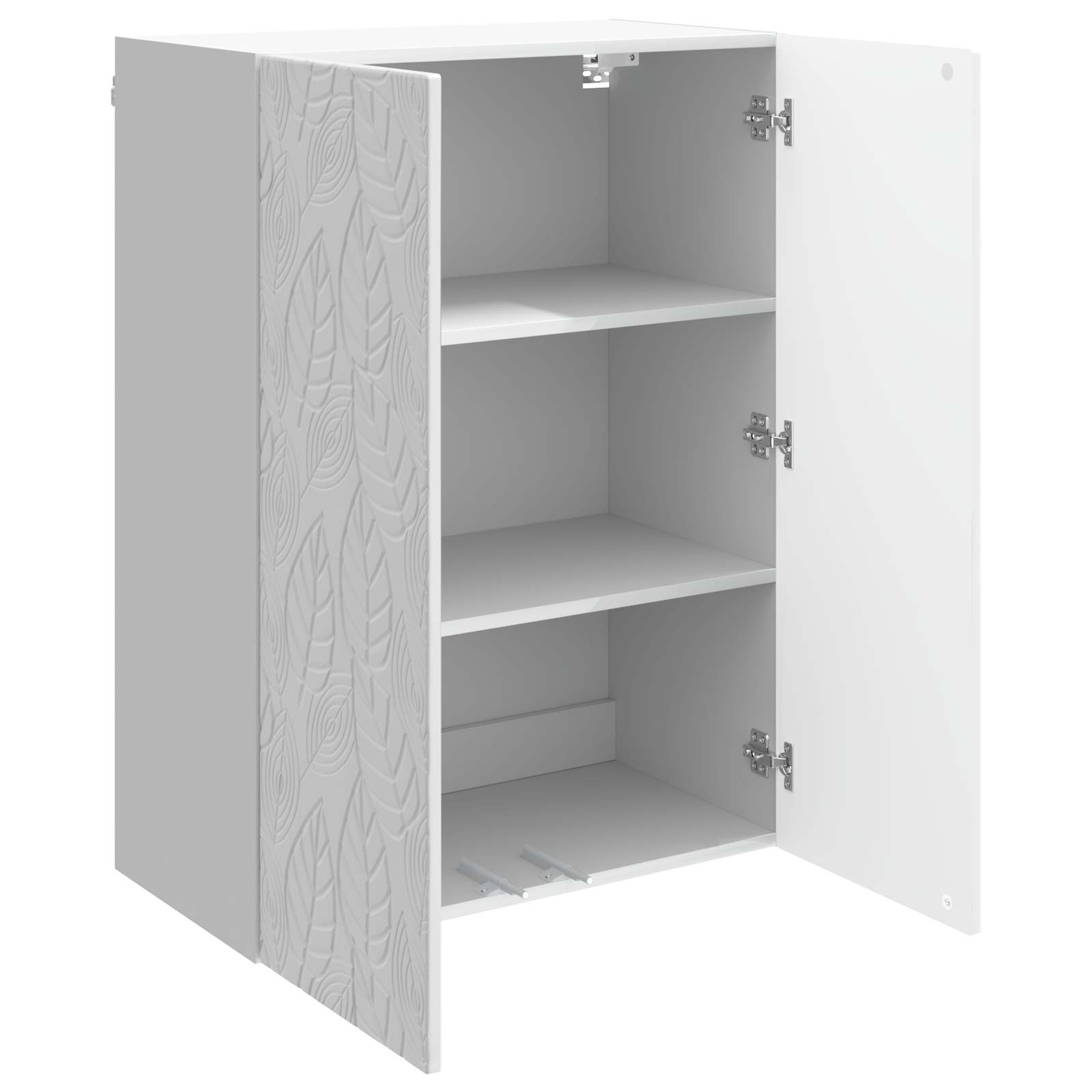 Mobiletto a muro Bianco Lucido 66 x 34,5 x 90 cm | homemem39