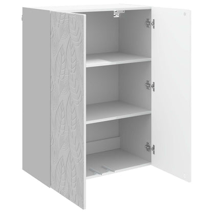 Mobiletto a muro Bianco Lucido 66 x 34,5 x 90 cm | homemem39
