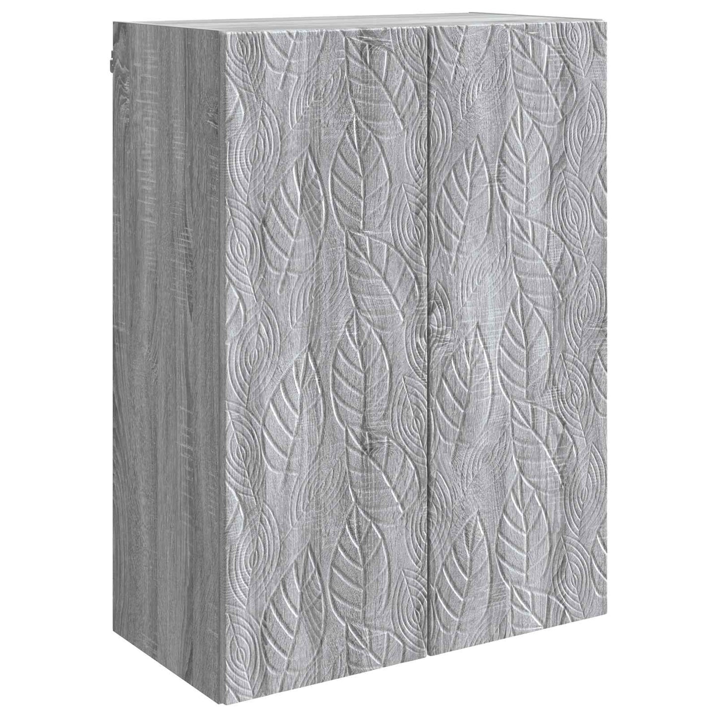 Mobiletto a muro Sonoma grigio 66 x 34,5 x 90 cm