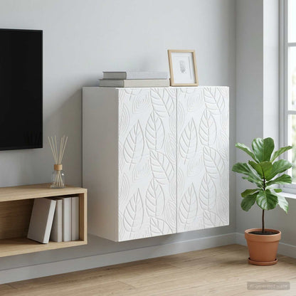 Mobiletto a muro Bianco 59 x 31 x 60 cm Legno ingegnerizzato | homemem39