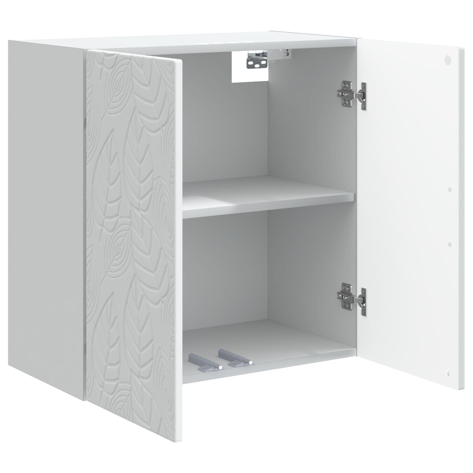 Mobiletto a muro Bianco 59 x 31 x 60 cm Legno ingegnerizzato | homemem39
