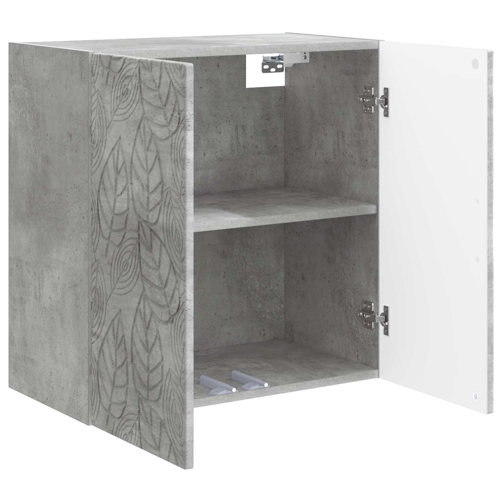 Mobiletto a muro Grigio Cemento 59 x 31 x 60 cm | homemem39