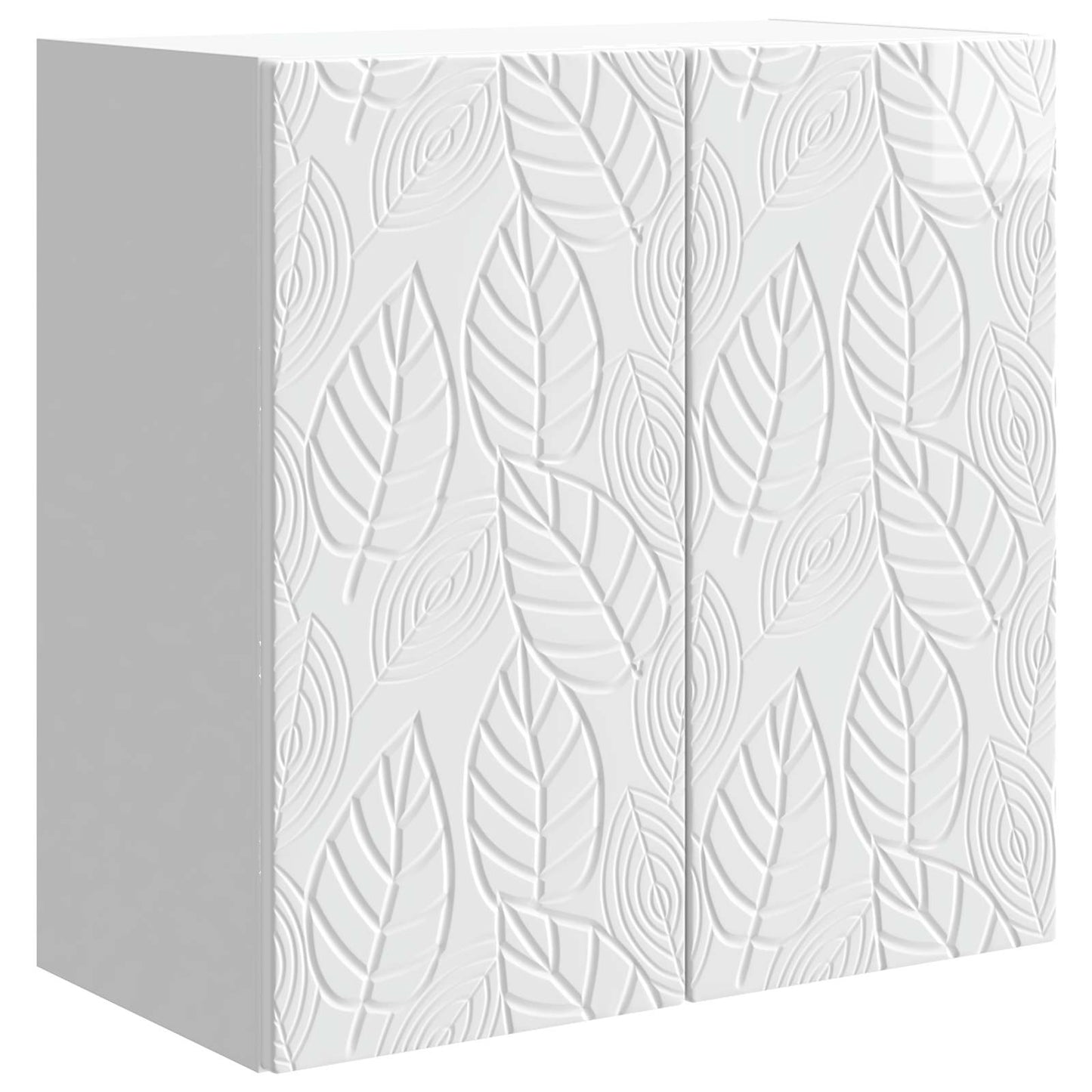 Mobiletto a muro Bianco Lucido 59 x 31 x 60 cm
