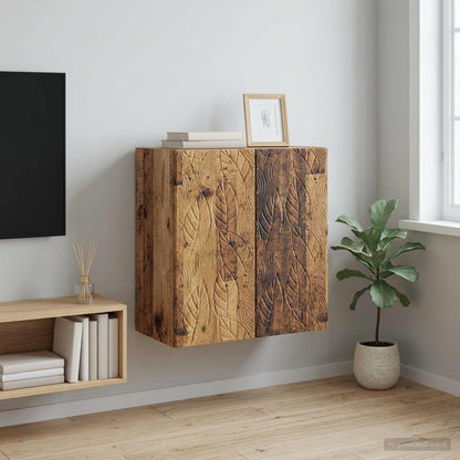 Mobiletto a muro Legno antico 59 x 31 x 60 cm | homemem39