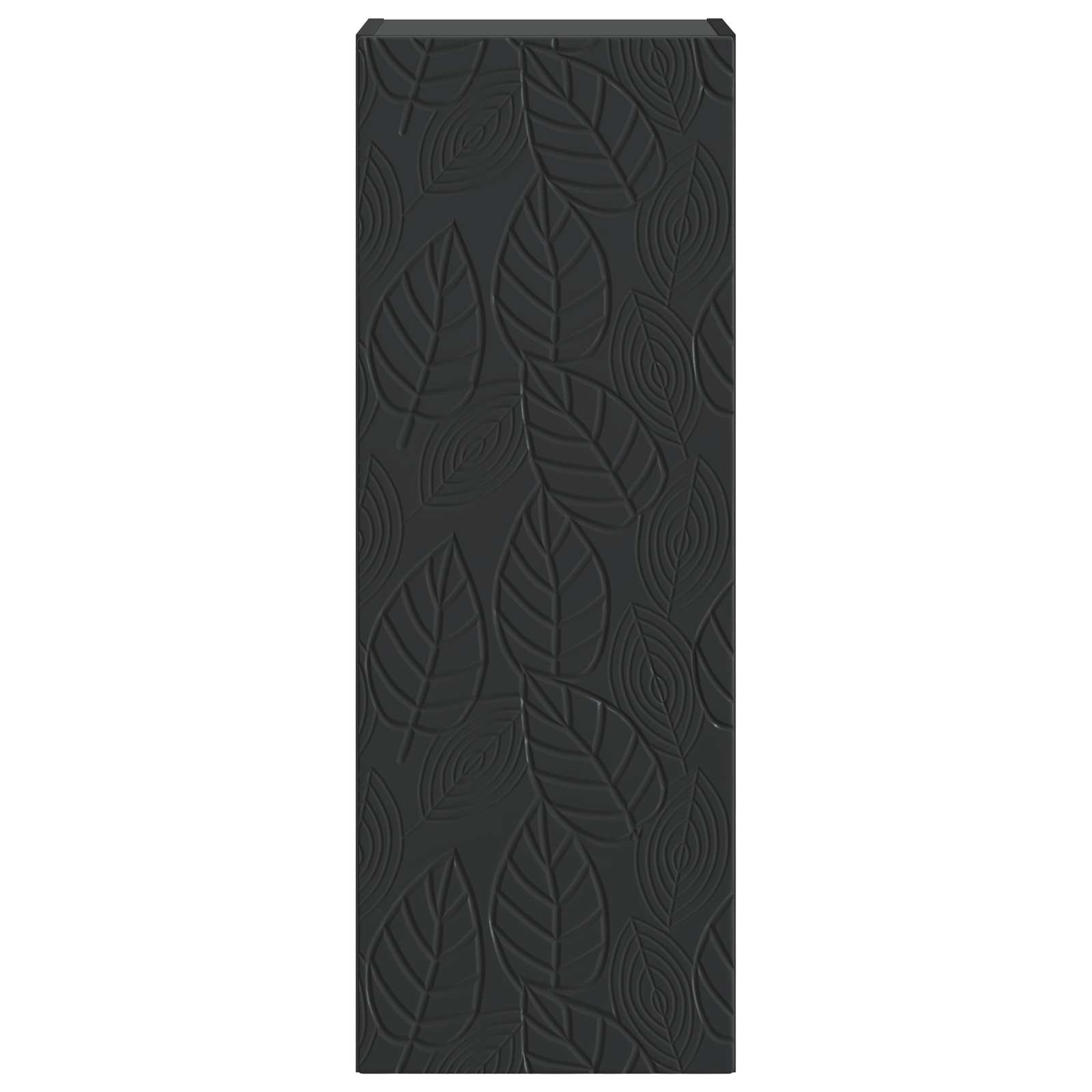 Mobiletto a muro Nero 33 x 34,5 x 90 cm Legno ingegnerizzato | homemem39