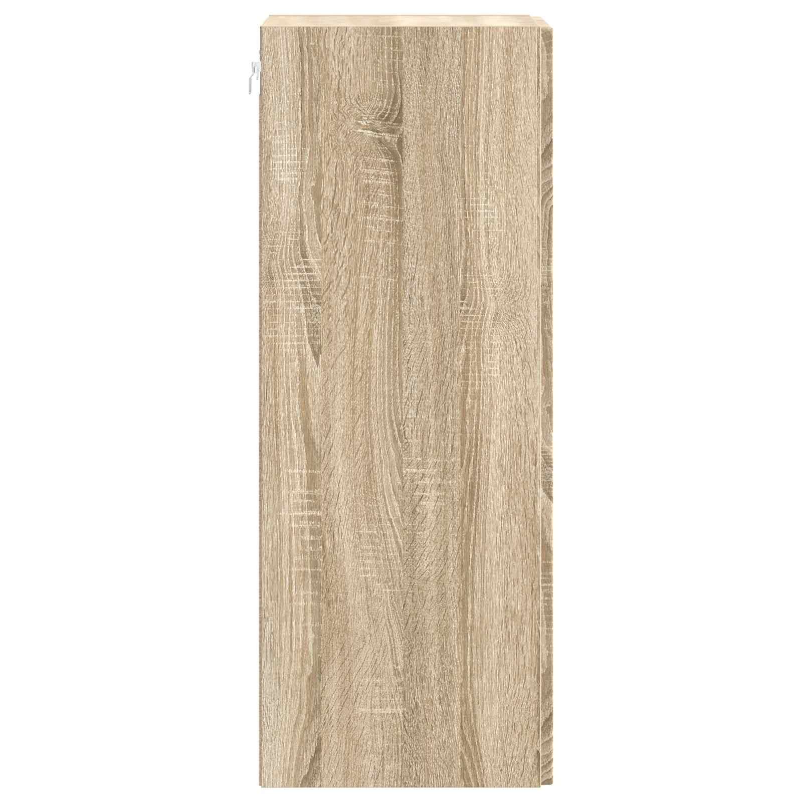 Mobiletto a muro Rovere Sonoma 33 x 34,5 x 90 cm | homemem39