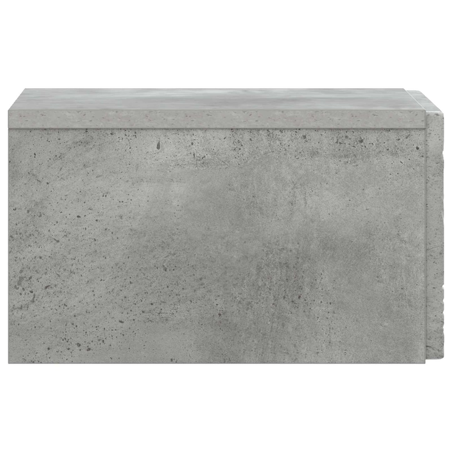 Tavolino da Parete Laterale 2 pcs Grigio Cemento | homemem39