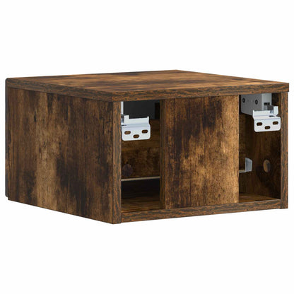 Tavolino da Parete Laterale Rovere Fumo 34,5 x 33 x 20 cm | homemem39