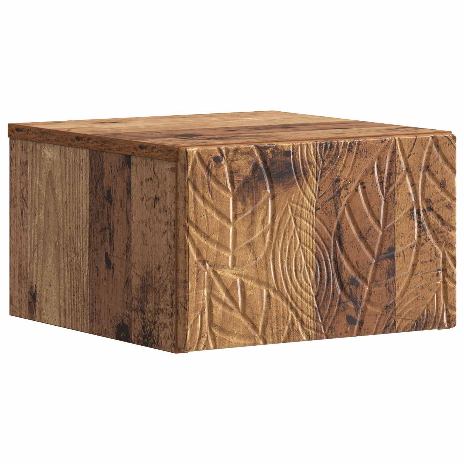 Tavolino da Parete Laterale Legno antico 34,5 x 33 x 20 cm | homemem39