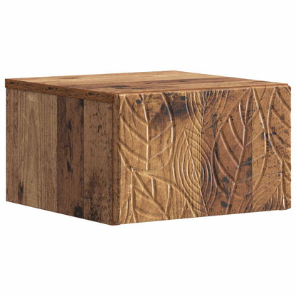 Tavolino da Parete Laterale Legno antico 34,5 x 33 x 20 cm | homemem39