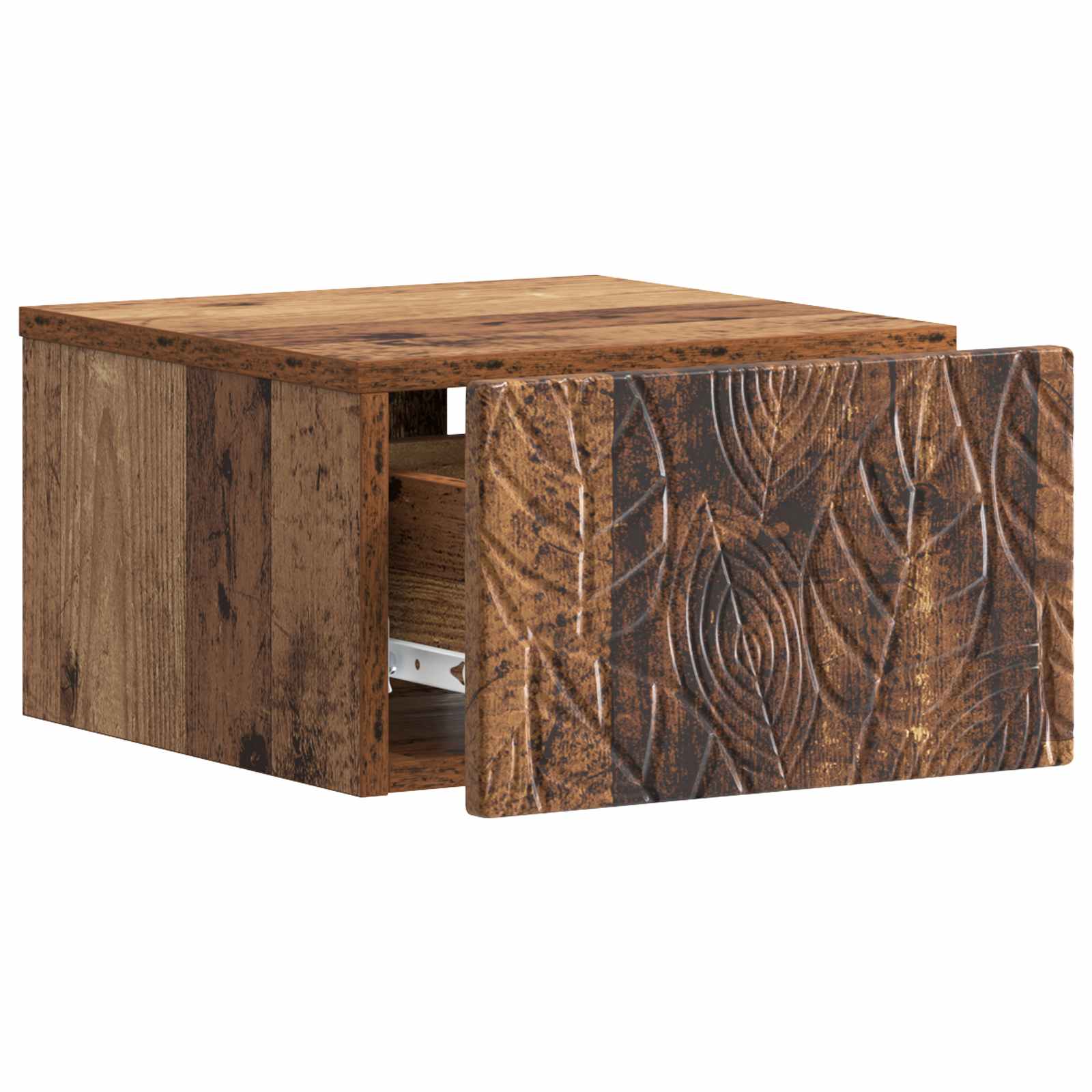 Tavolino da Parete Laterale Legno antico 34,5 x 33 x 20 cm | homemem39