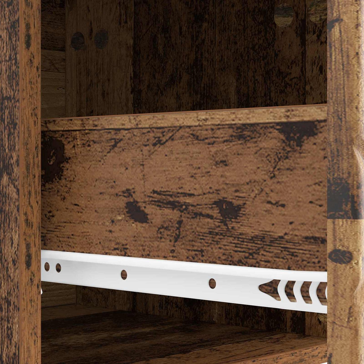Tavolino da Parete Laterale 2 pcs Legno antico | homemem39
