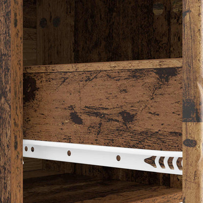 Tavolino da Parete Laterale 2 pcs Legno antico | homemem39