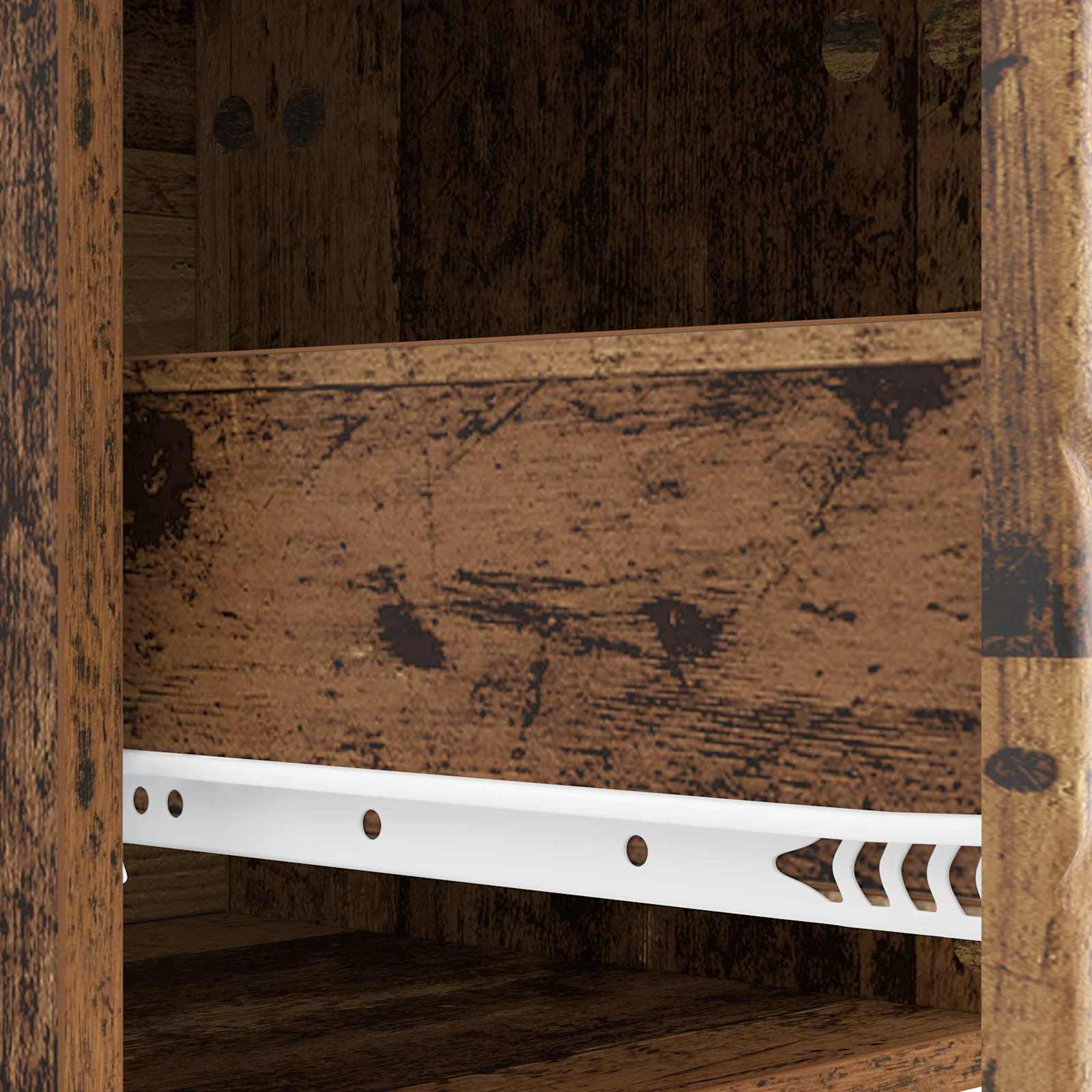 Tavolino da Parete Laterale 2 pcs Legno antico | homemem39