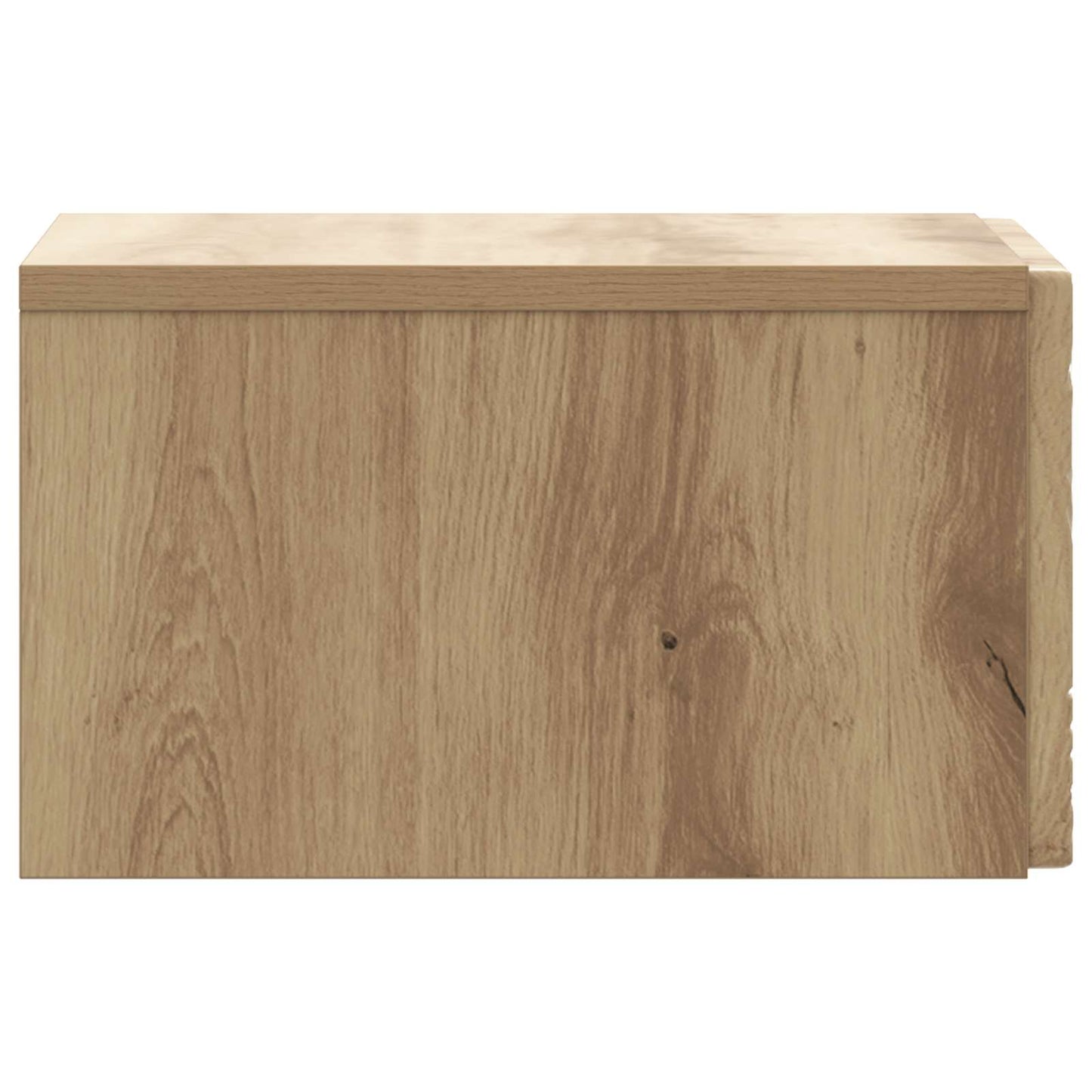 Tavolino da Parete Laterale 2 pz Rovere Artigianale | homemem39