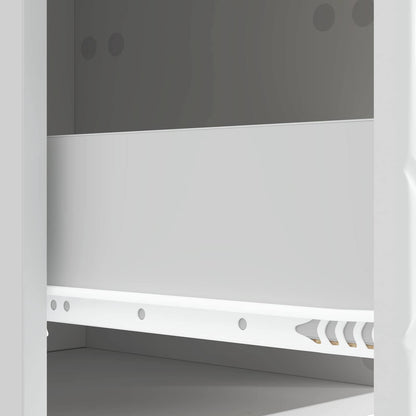 Mobiletto da notte a muro Bianco 49 x 34,5 x 20 cm | homemem39