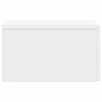 Mobiletto da notte a muro 2 pcs Bianco 49 x 34,5 x 20 cm | homemem39