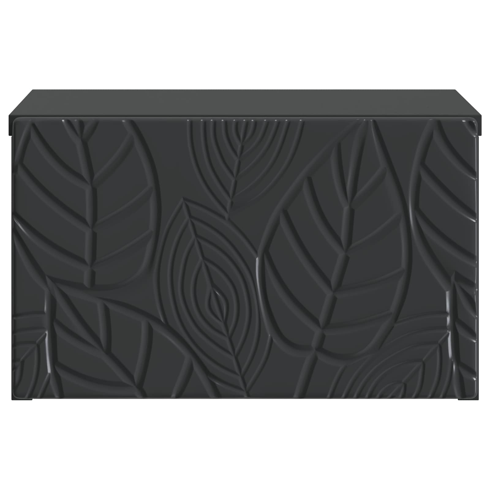Mobiletto da notte a muro Nero 49 x 34,5 x 20 cm | homemem39