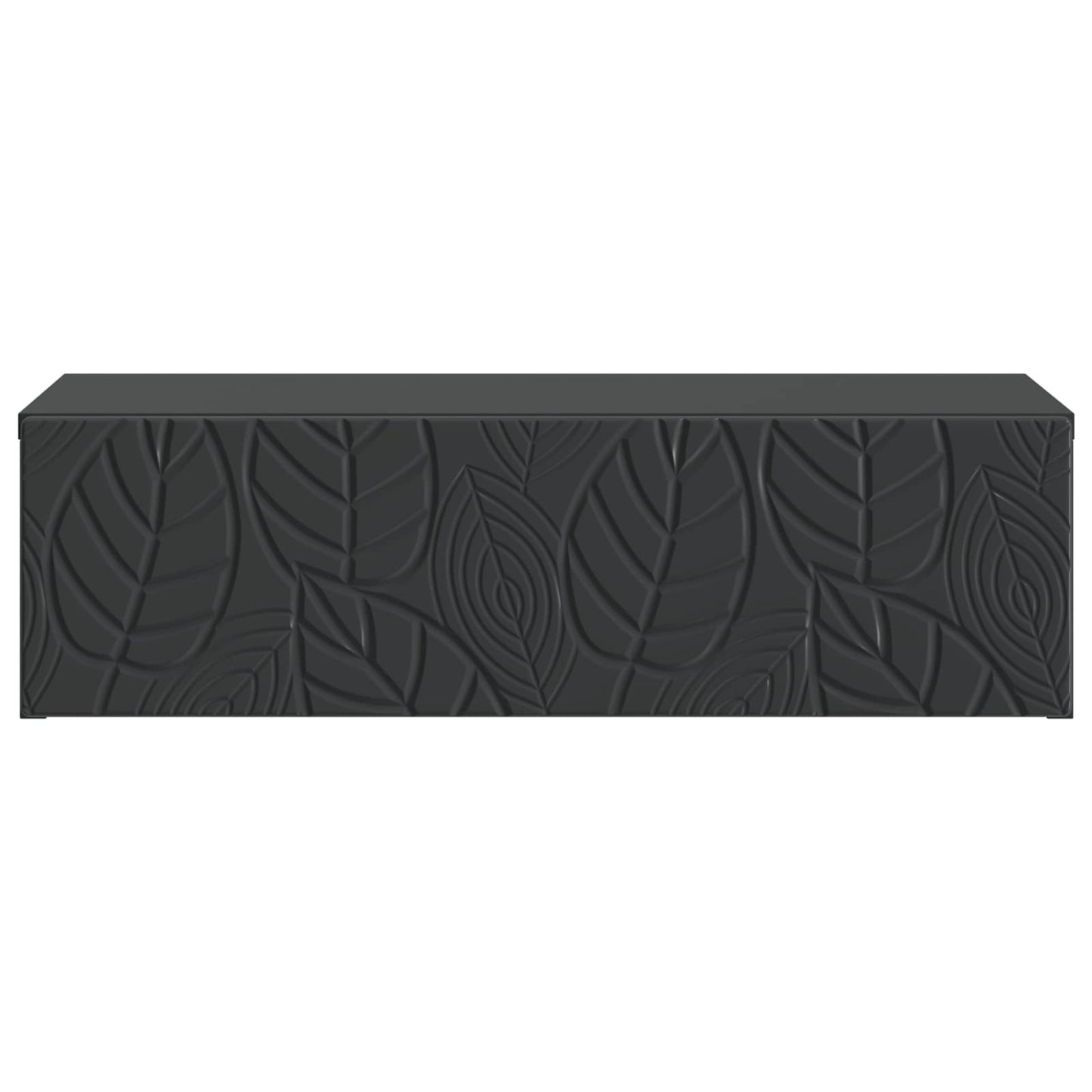 Tavolino da Parete Laterale Nero 59 x 34,5 x 17 cm | homemem39