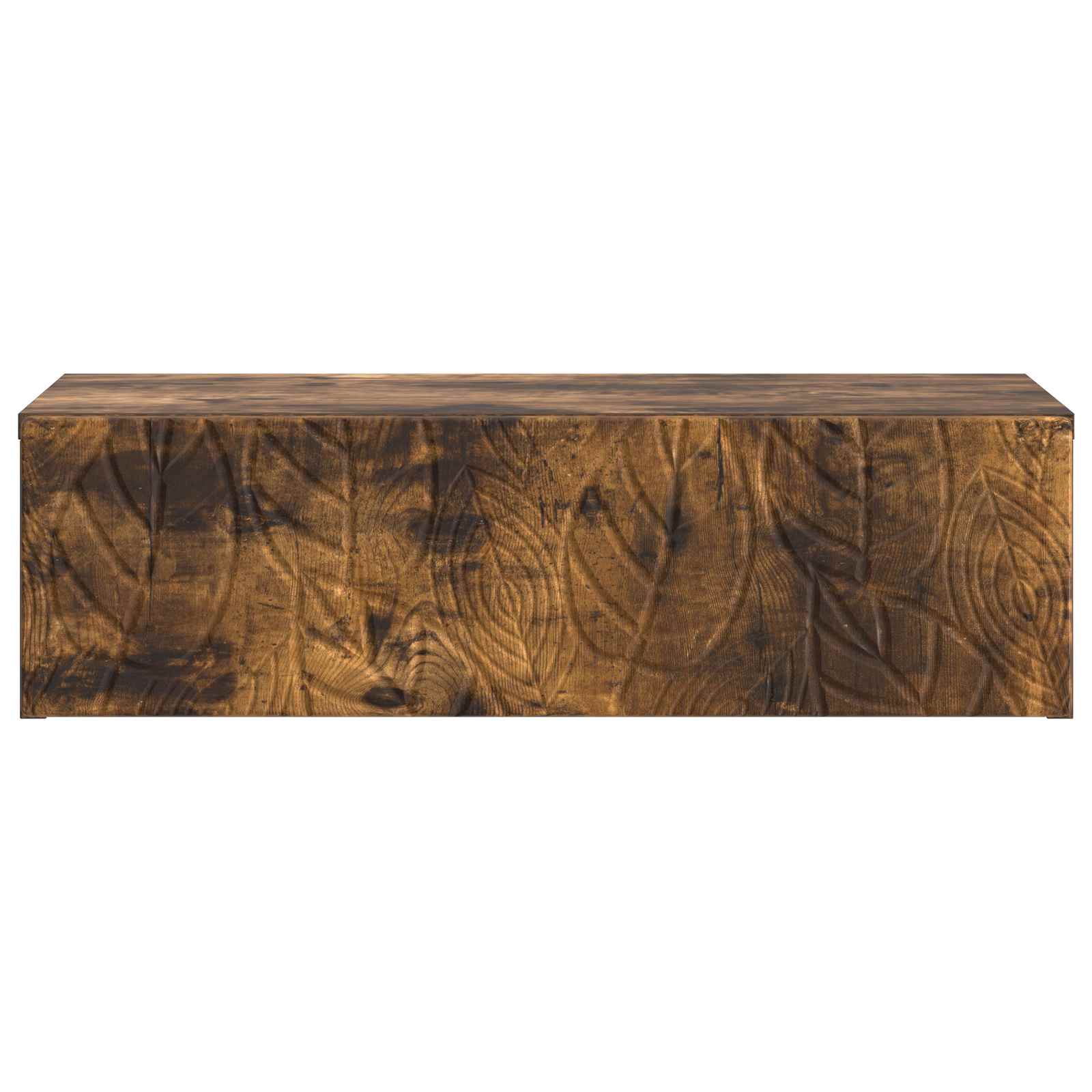 Tavolino da Parete Laterale Rovere Fumo 59 x 34,5 x 17 cm | homemem39